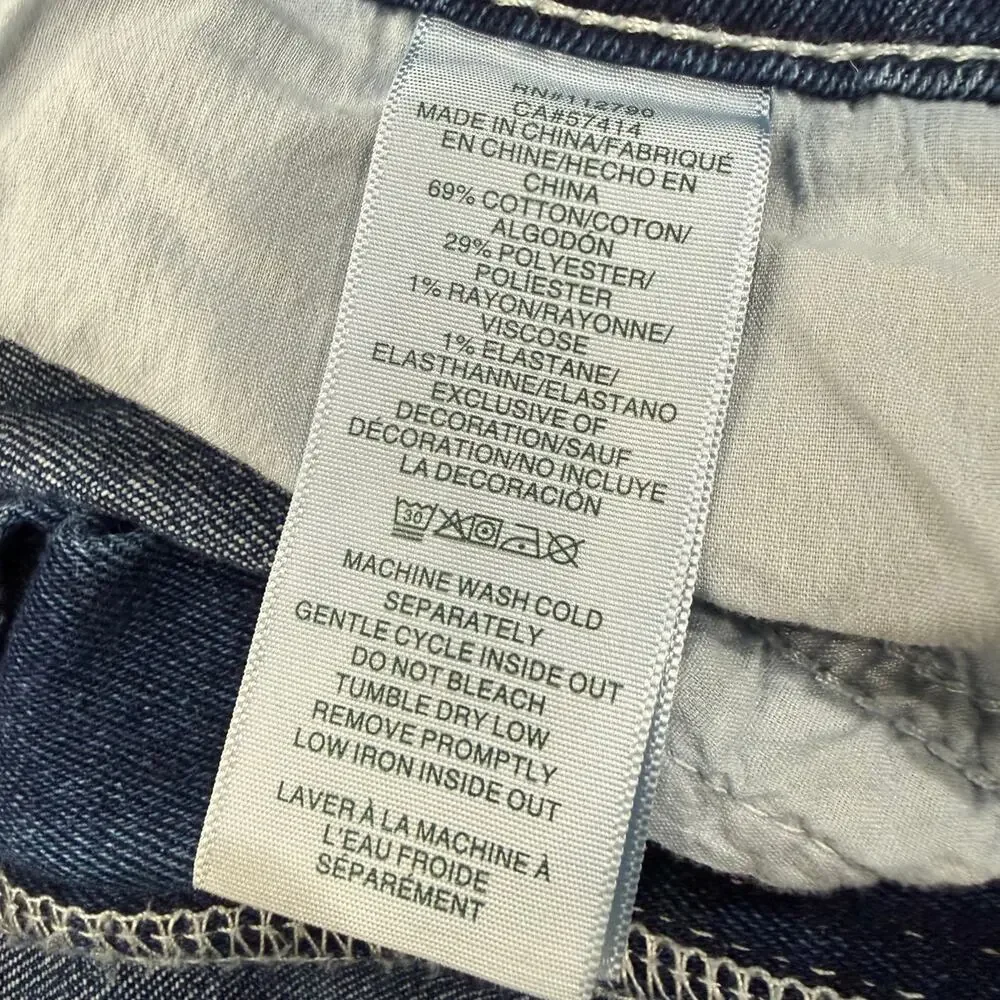 True Religion Bobby Relaxed Baggy Mens Denim Blue Jeans Size 36 38 x 31